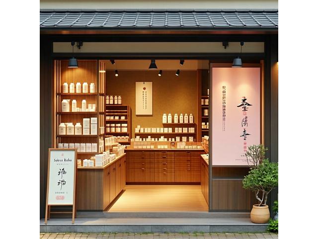 桜工房の店舗外観と連絡先情報